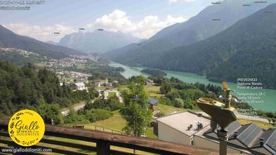 immagine della webcam nei dintorni di Alpago: webcam Pieve di Cadore