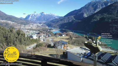 immagine della webcam nei dintorni di Auronzo di Cadore: webcam Pieve di Cadore