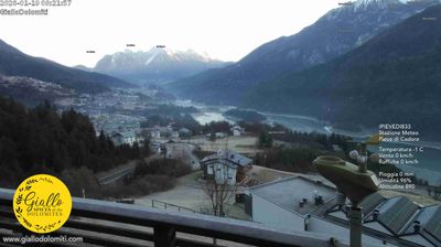 immagine della webcam nei dintorni di Comelico Superiore: webcam Pieve di Cadore