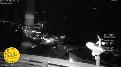 immagine della webcam nei dintorni di Comelico Superiore: webcam Pieve di Cadore