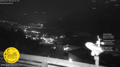immagine della webcam nei dintorni di Auronzo di Cadore: webcam Pieve di Cadore