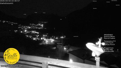 immagine della webcam nei dintorni di Monte Faloria: webcam Pieve di Cadore