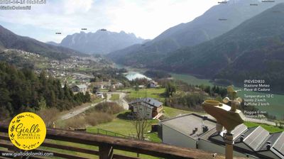 immagine della webcam nei dintorni di Tai di Cadore: webcam Pieve di Cadore