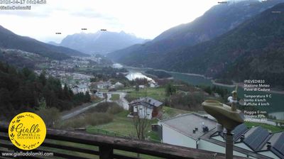 immagine della webcam nei dintorni di Santo Stefano di Cadore: webcam Pieve di Cadore