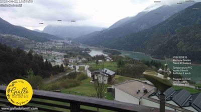 immagine della webcam nei dintorni di Comelico Superiore: webcam Pieve di Cadore
