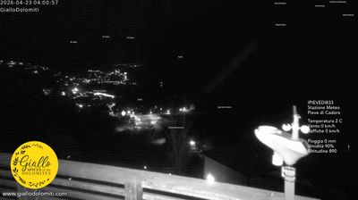 immagine della webcam nei dintorni di San Nicolò di Comelico: webcam Pieve di Cadore