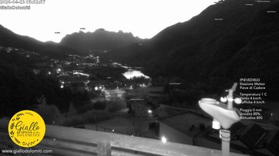 immagine della webcam nei dintorni di San Nicolò di Comelico: webcam Pieve di Cadore