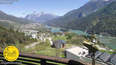 immagine della webcam nei dintorni di Lorenzago di Cadore: webcam Pieve di Cadore