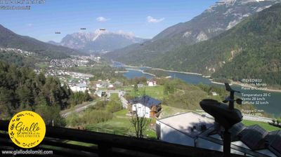 immagine della webcam nei dintorni di Lorenzago di Cadore: webcam Pieve di Cadore