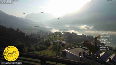 immagine della webcam nei dintorni di Comelico Superiore: webcam Pieve di Cadore