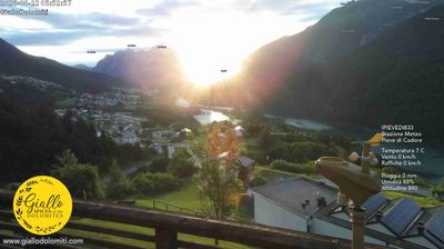 immagine della webcam nei dintorni di San Pietro di Cadore: webcam Pieve di Cadore