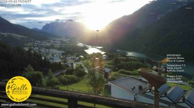 immagine della webcam nei dintorni di Vigo di Cadore: webcam Pieve di Cadore