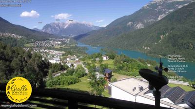immagine della webcam nei dintorni di San Vito di Cadore: webcam Pieve di Cadore