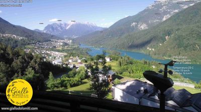 immagine della webcam nei dintorni di Calalzo di Cadore: webcam Pieve di Cadore
