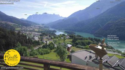 immagine della webcam nei dintorni di Lorenzago di Cadore: webcam Pieve di Cadore