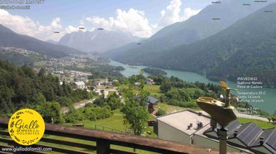 immagine della webcam nei dintorni di Calalzo di Cadore: webcam Pieve di Cadore