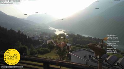immagine della webcam nei dintorni di Lorenzago di Cadore: webcam Pieve di Cadore