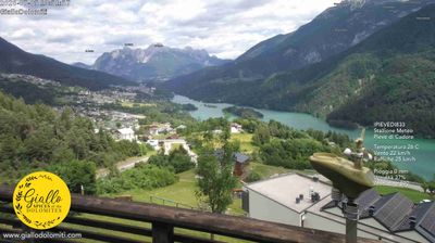 immagine della webcam nei dintorni di Vodo Cadore: webcam Pieve di Cadore