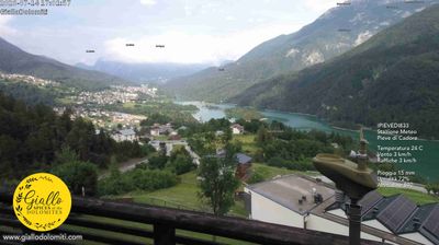 immagine della webcam nei dintorni di Auronzo di Cadore: webcam Pieve di Cadore