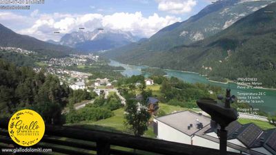 immagine della webcam nei dintorni di Santo Stefano di Cadore: webcam Pieve di Cadore