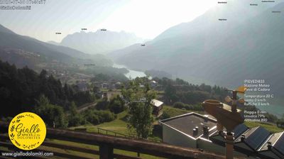 immagine della webcam nei dintorni di Calalzo di Cadore: webcam Pieve di Cadore