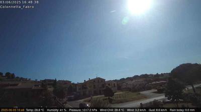immagine della webcam nei dintorni di Montepulciano Stazione: webcam Fabro