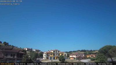 immagine della webcam nei dintorni di Orvieto: webcam Fabro