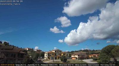 immagine della webcam nei dintorni di Castiglione del Lago: webcam Fabro