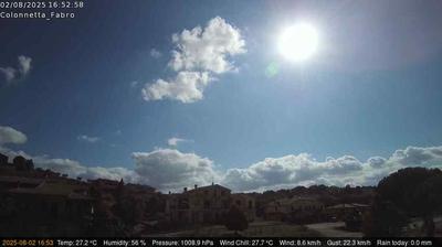 immagine della webcam nei dintorni di Castel Viscardo: webcam Fabro