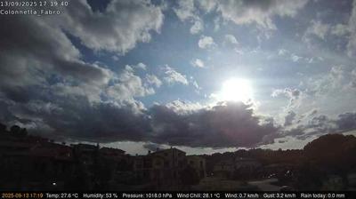immagine della webcam nei dintorni di Perugia: webcam Fabro