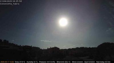 immagine della webcam nei dintorni di Magione: webcam Fabro