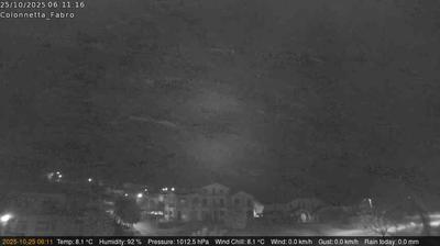 immagine della webcam nei dintorni di Ciconia: webcam Fabro