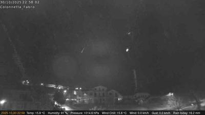 immagine della webcam nei dintorni di Castell'Azzara: webcam Fabro