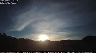 immagine della webcam nei dintorni di San Lorenzo Nuovo: webcam Fabro