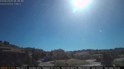 immagine della webcam nei dintorni di Castel Viscardo: webcam Fabro