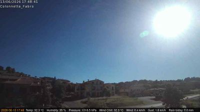 immagine della webcam nei dintorni di Lubriano: webcam Fabro
