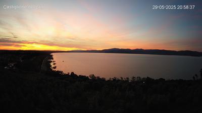 immagine della webcam nei dintorni di Castel Rigone: webcam Castiglione del Lago