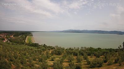 immagine della webcam nei dintorni di Piegaro: webcam Castiglione del Lago