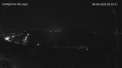 immagine della webcam nei dintorni di Castel Rigone: webcam Castiglione del Lago