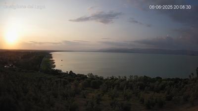immagine della webcam nei dintorni di Montepulciano: webcam Castiglione del Lago