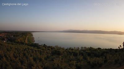 immagine della webcam nei dintorni di Castel Rigone: webcam Castiglione del Lago
