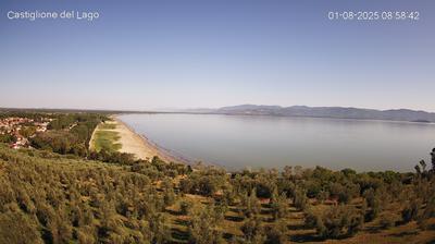 immagine della webcam nei dintorni di Trestina: webcam Castiglione del Lago