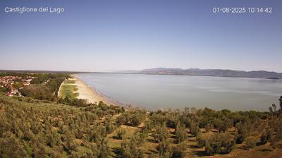 immagine della webcam nei dintorni di Magione: webcam Castiglione del Lago