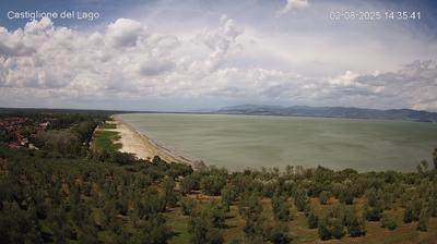 immagine della webcam nei dintorni di Passignano sul Trasimeno: webcam Castiglione del Lago