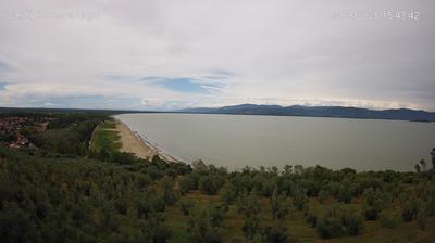 immagine della webcam nei dintorni di Montepulciano: webcam Castiglione del Lago
