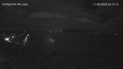 immagine della webcam nei dintorni di Castel Rigone: webcam Castiglione del Lago