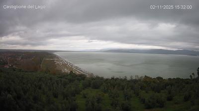 immagine della webcam nei dintorni di Sarteano: webcam Castiglione del Lago