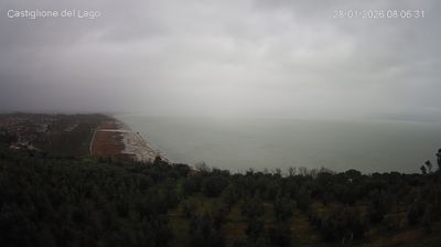immagine della webcam nei dintorni di Marciano della Chiana: webcam Castiglione del Lago
