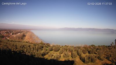 immagine della webcam nei dintorni di Sarteano: webcam Castiglione del Lago