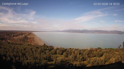 immagine della webcam nei dintorni di Sarteano: webcam Castiglione del Lago